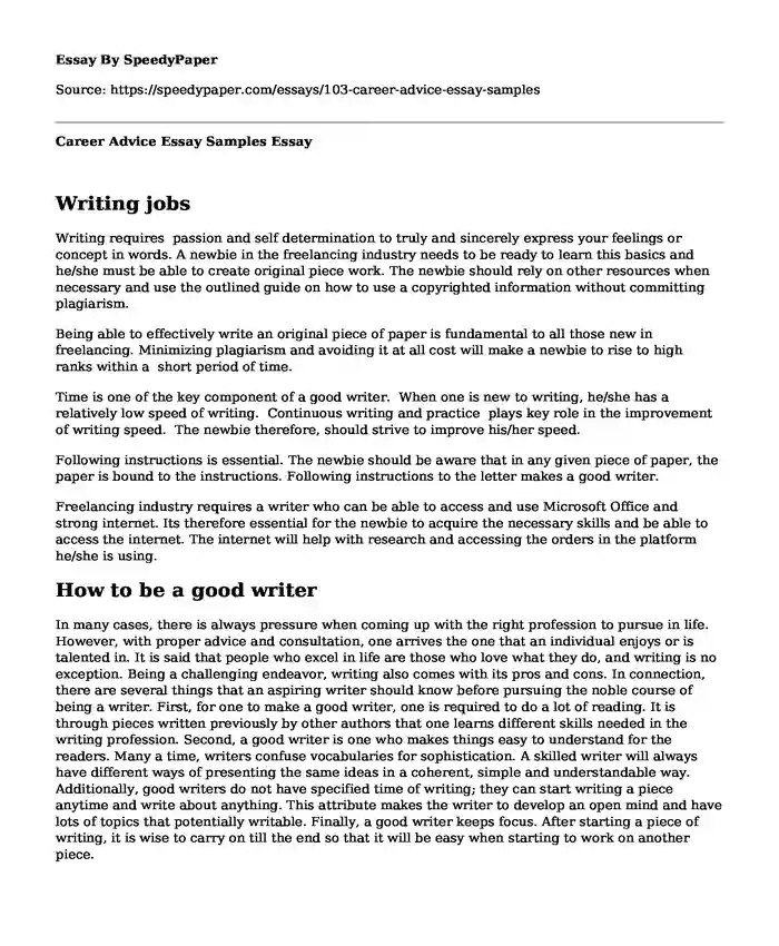 What Is essay writer and How Does It Work?