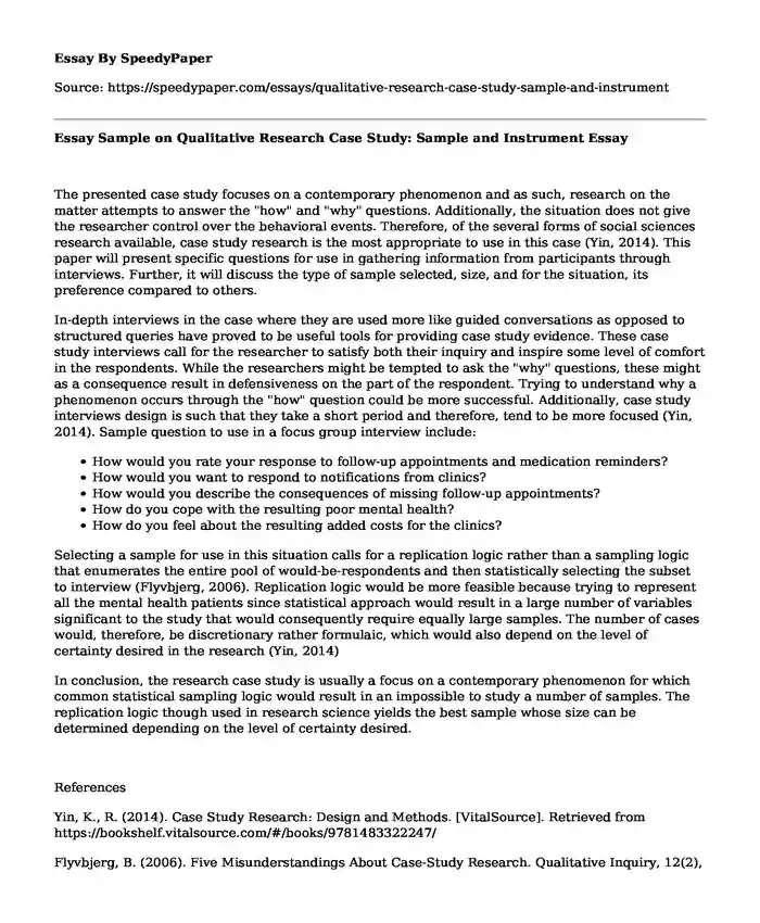 qualitative research instrument example quantitative