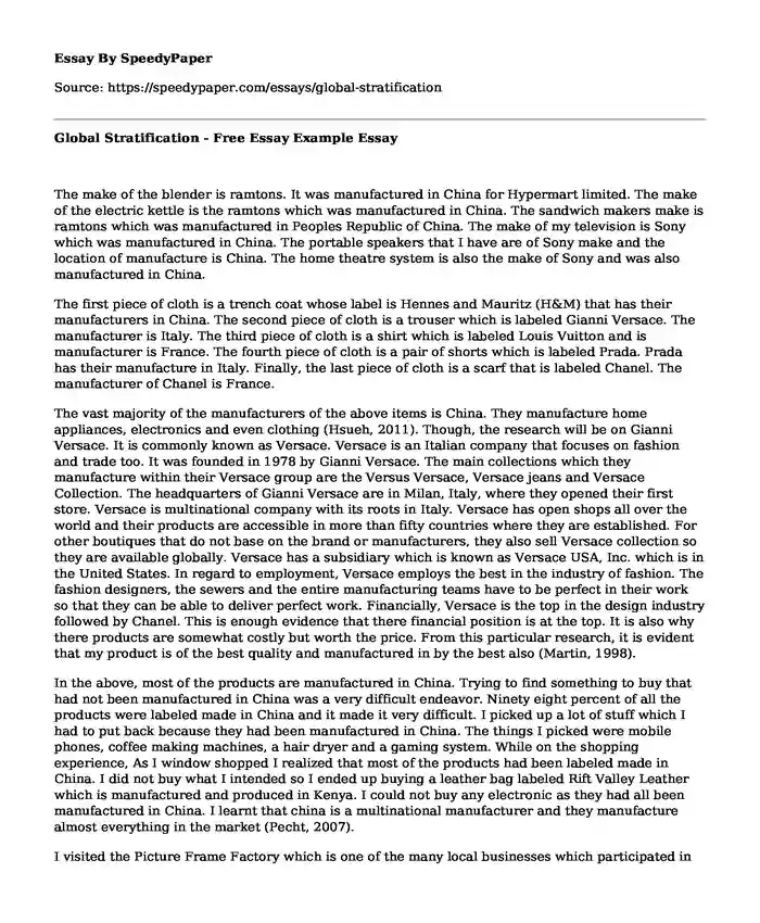 Louis Vuitton Company's Strategic Management Policies Essay Example [Free]