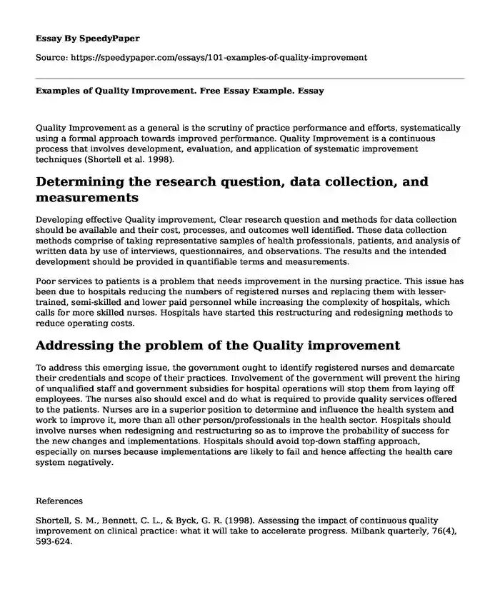 essay quality improvement